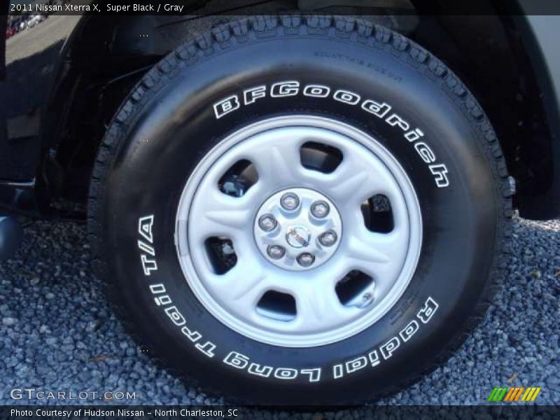 Super Black / Gray 2011 Nissan Xterra X