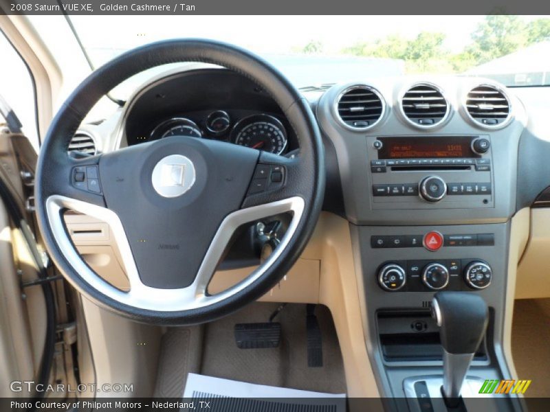 Golden Cashmere / Tan 2008 Saturn VUE XE