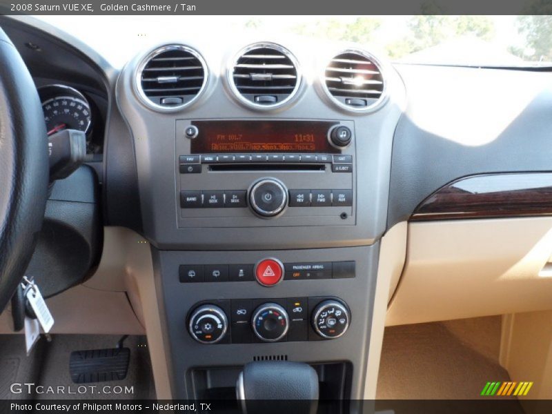 Golden Cashmere / Tan 2008 Saturn VUE XE