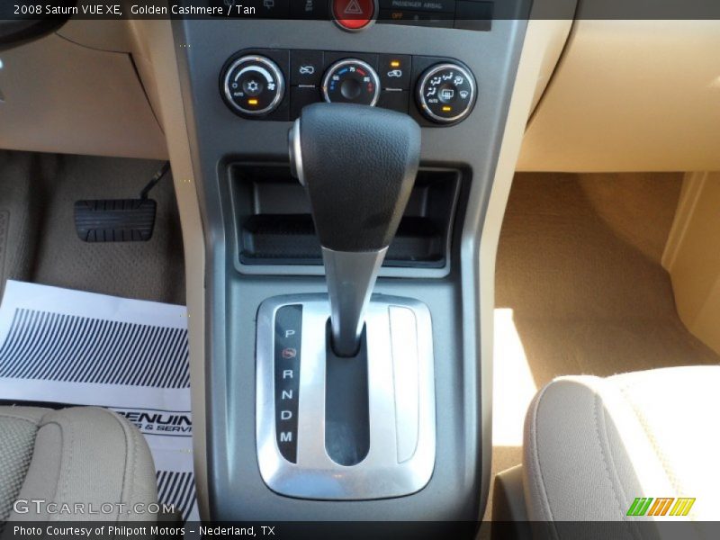Golden Cashmere / Tan 2008 Saturn VUE XE
