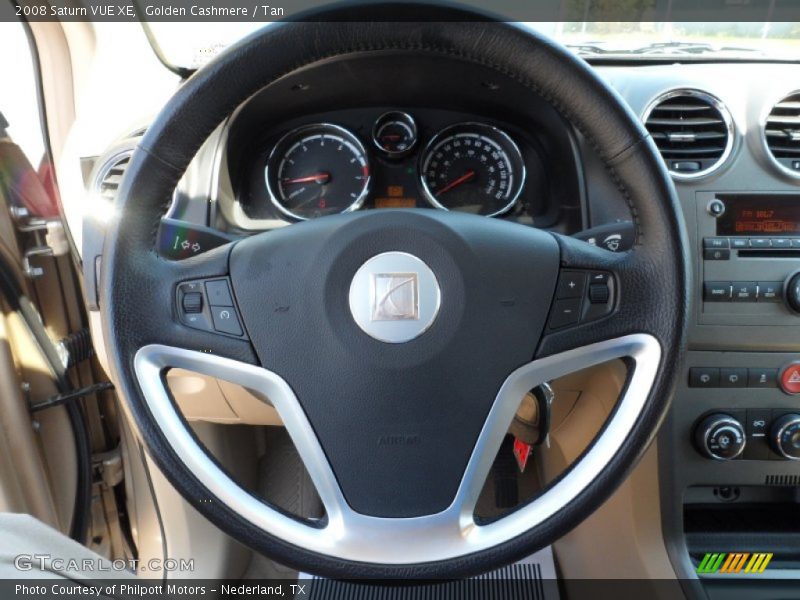 Golden Cashmere / Tan 2008 Saturn VUE XE