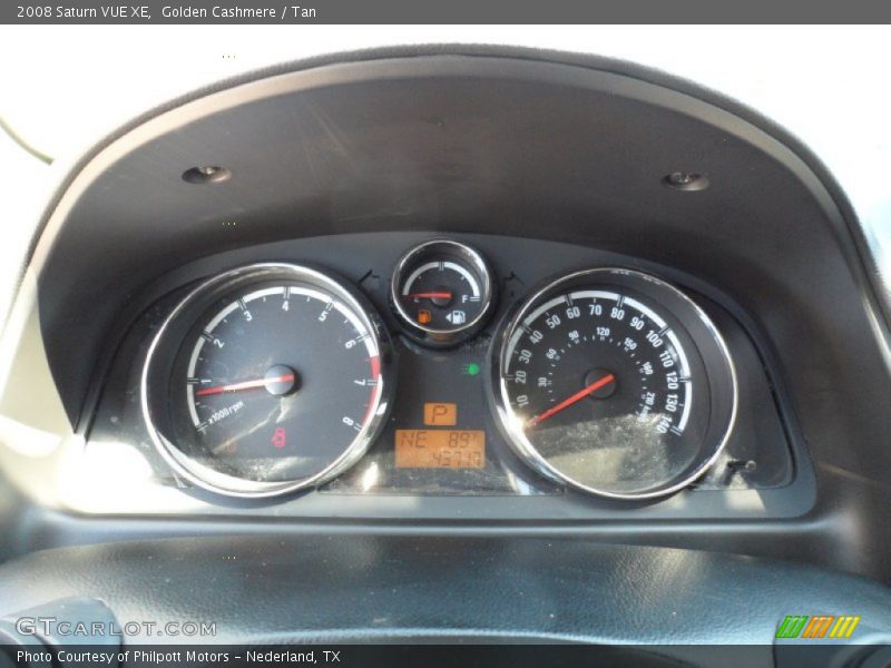 Golden Cashmere / Tan 2008 Saturn VUE XE