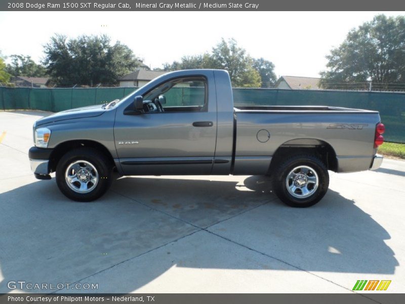 Mineral Gray Metallic / Medium Slate Gray 2008 Dodge Ram 1500 SXT Regular Cab