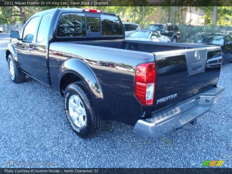 Super Black / Graphite 2011 Nissan Frontier SV V6 King Cab