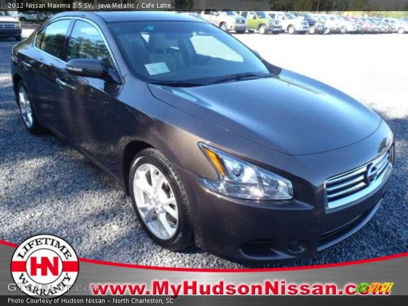 Java Metallic / Cafe Latte 2012 Nissan Maxima 3.5 SV