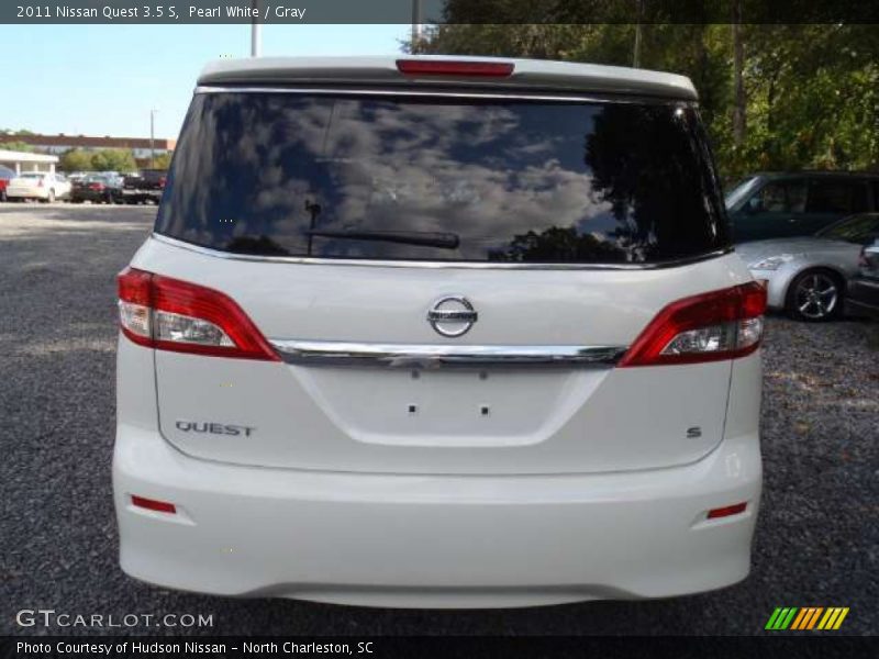 Pearl White / Gray 2011 Nissan Quest 3.5 S