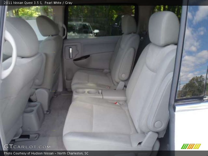 Pearl White / Gray 2011 Nissan Quest 3.5 S
