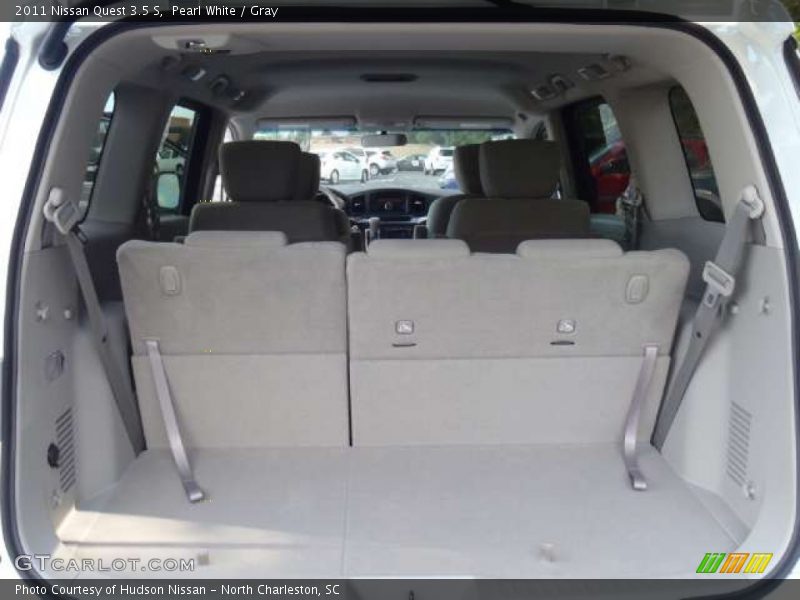 Pearl White / Gray 2011 Nissan Quest 3.5 S