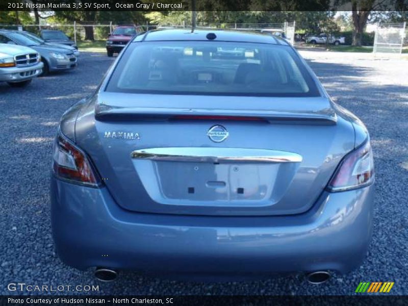 Ocean Gray / Charcoal 2012 Nissan Maxima 3.5 SV Sport