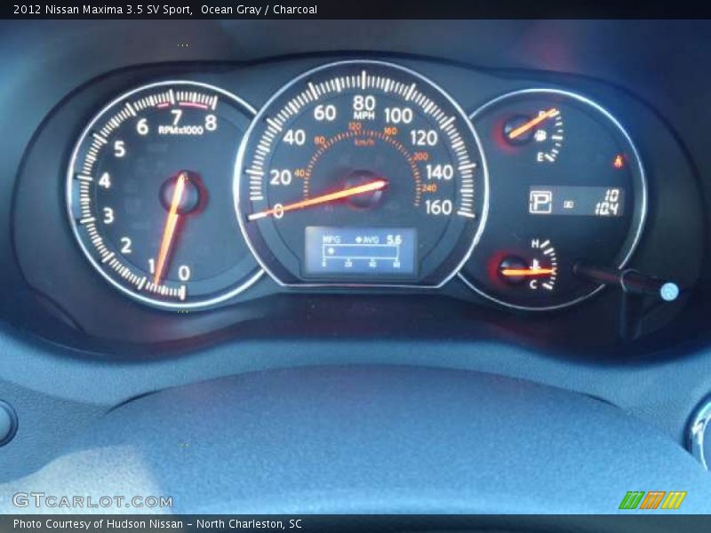  2012 Maxima 3.5 SV Sport 3.5 SV Sport Gauges