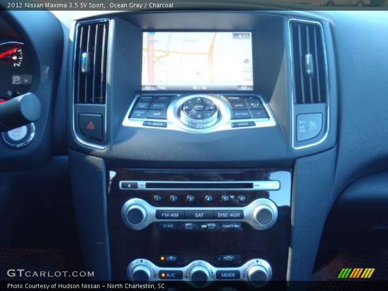 Ocean Gray / Charcoal 2012 Nissan Maxima 3.5 SV Sport