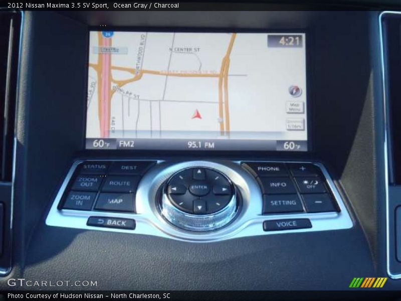 Navigation of 2012 Maxima 3.5 SV Sport