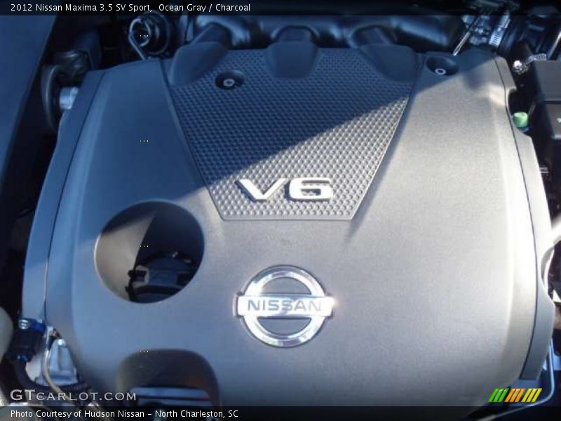Ocean Gray / Charcoal 2012 Nissan Maxima 3.5 SV Sport