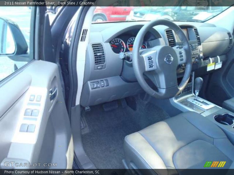 Dark Slate / Graphite 2011 Nissan Pathfinder Silver