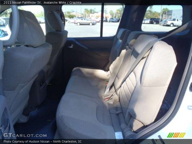 Avalanche White / Graphite 2011 Nissan Pathfinder SV