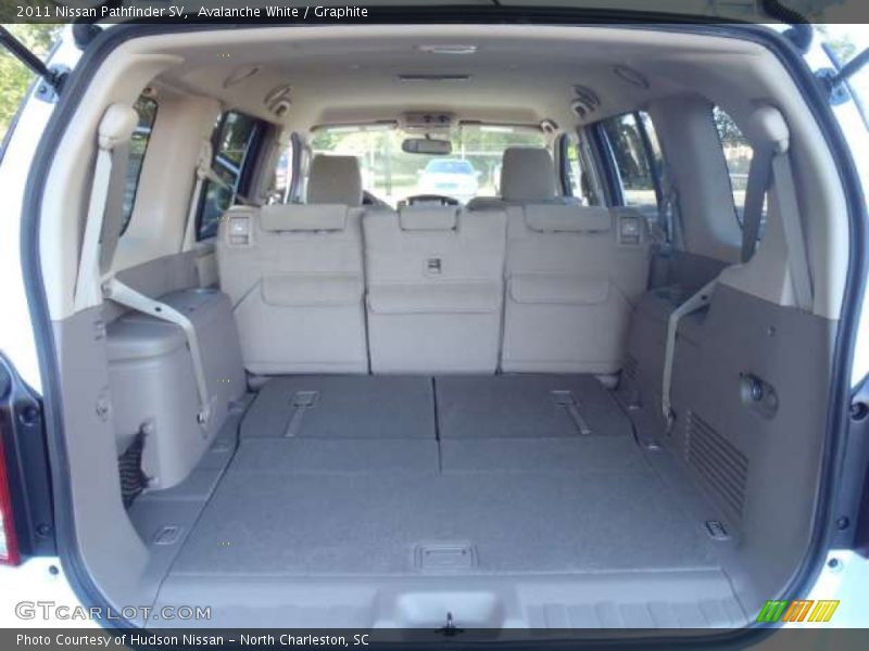 Avalanche White / Graphite 2011 Nissan Pathfinder SV