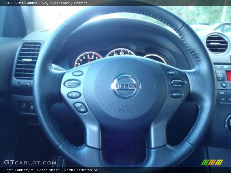 Super Black / Charcoal 2012 Nissan Altima 2.5 S
