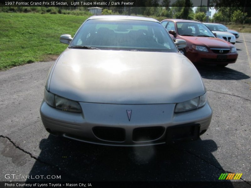Light Taupe Metallic / Dark Pewter 1997 Pontiac Grand Prix SE Sedan
