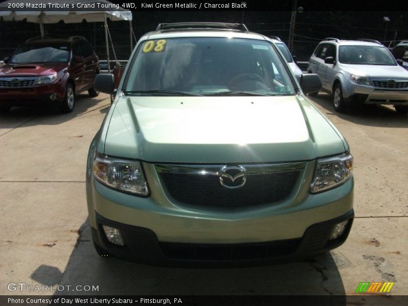 Kiwi Green Metallic / Charcoal Black 2008 Mazda Tribute s Grand Touring 4WD