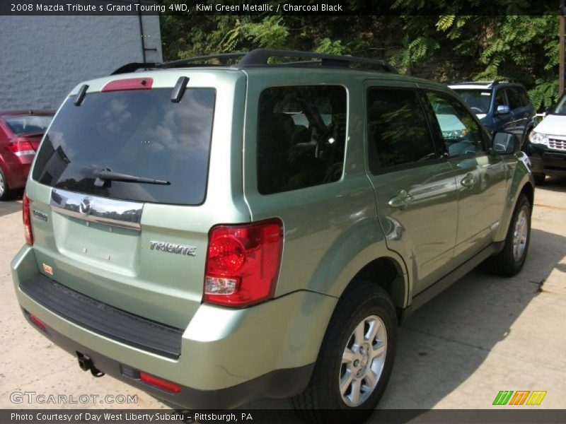 Kiwi Green Metallic / Charcoal Black 2008 Mazda Tribute s Grand Touring 4WD