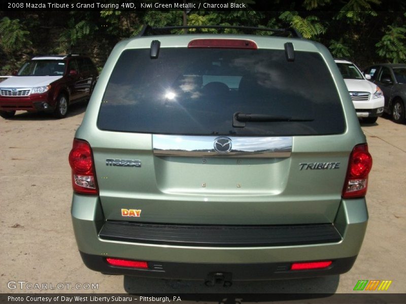 Kiwi Green Metallic / Charcoal Black 2008 Mazda Tribute s Grand Touring 4WD
