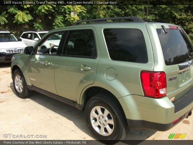 Kiwi Green Metallic / Charcoal Black 2008 Mazda Tribute s Grand Touring 4WD
