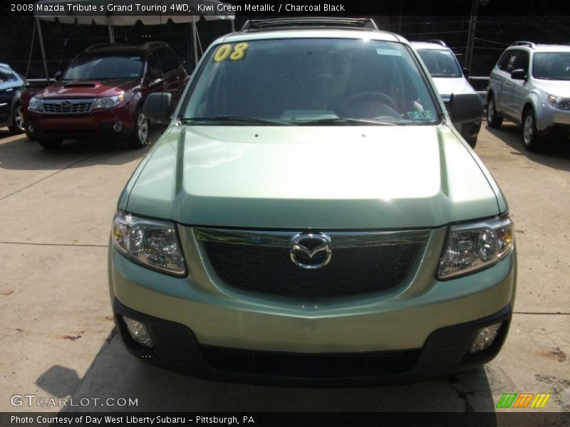 Kiwi Green Metallic / Charcoal Black 2008 Mazda Tribute s Grand Touring 4WD
