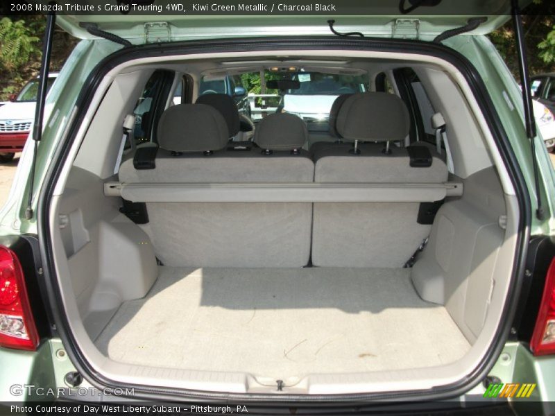Kiwi Green Metallic / Charcoal Black 2008 Mazda Tribute s Grand Touring 4WD