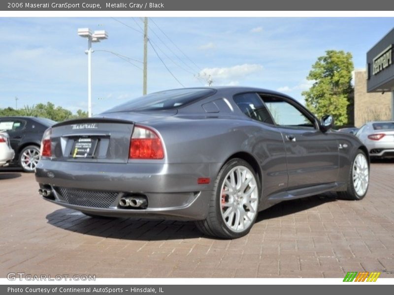 Metallic Gray / Black 2006 Maserati GranSport Coupe