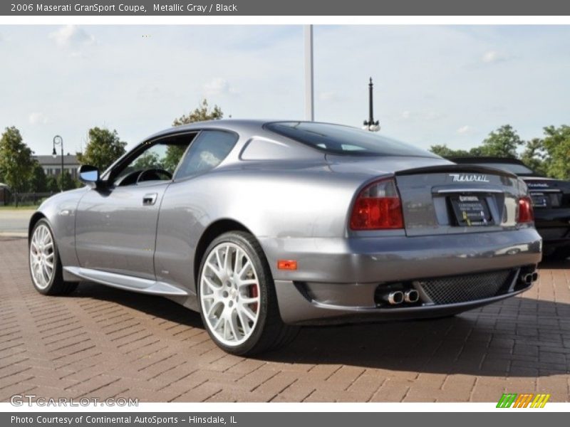 Metallic Gray / Black 2006 Maserati GranSport Coupe