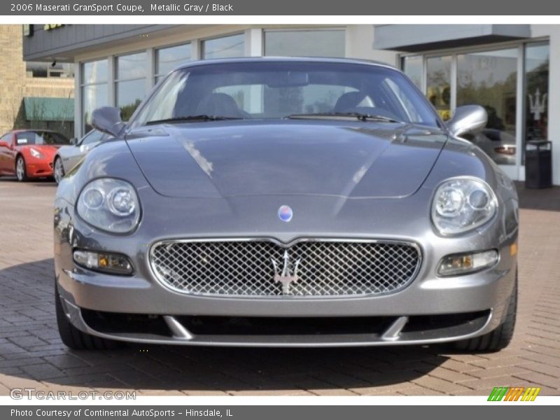 Metallic Gray / Black 2006 Maserati GranSport Coupe