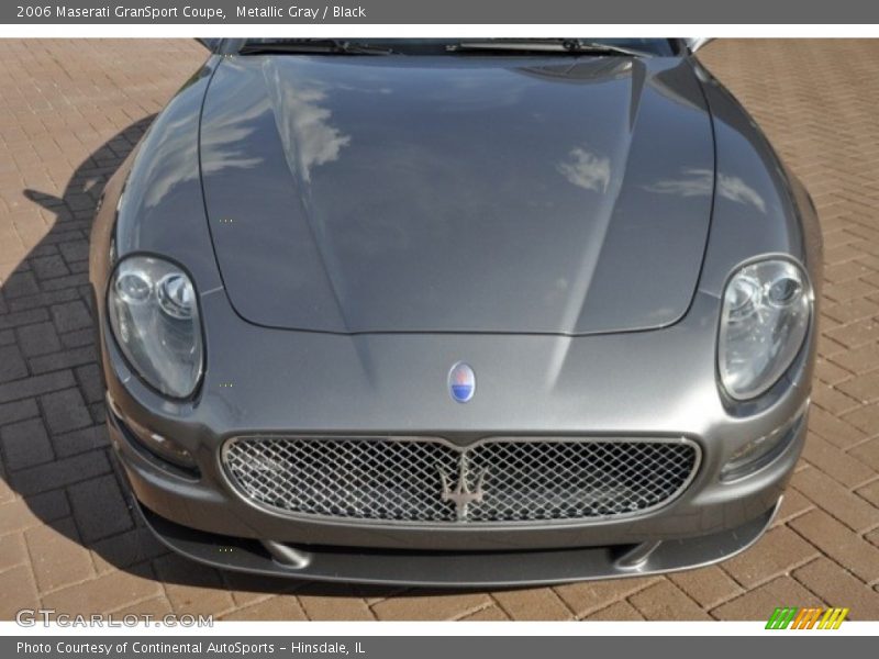 Metallic Gray / Black 2006 Maserati GranSport Coupe