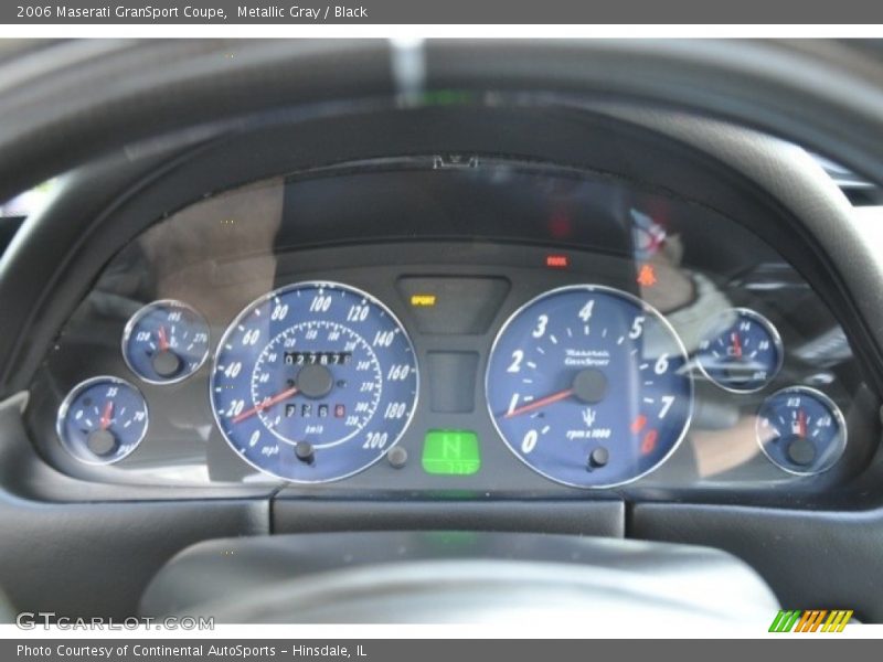  2006 GranSport Coupe Coupe Gauges