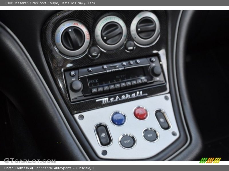 Controls of 2006 GranSport Coupe