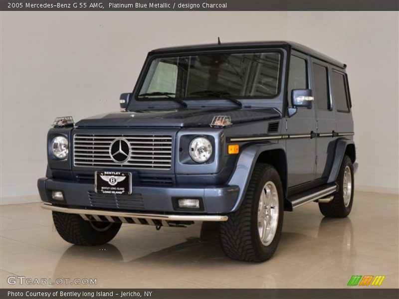 Platinum Blue Metallic / designo Charcoal 2005 Mercedes-Benz G 55 AMG