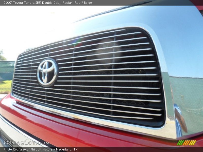 Radiant Red / Beige 2007 Toyota Tundra SR5 Double Cab