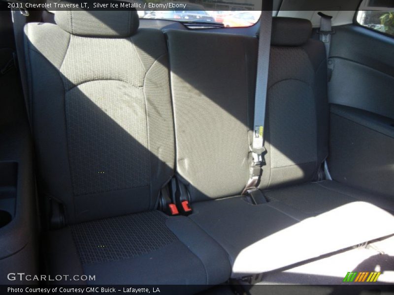 Silver Ice Metallic / Ebony/Ebony 2011 Chevrolet Traverse LT