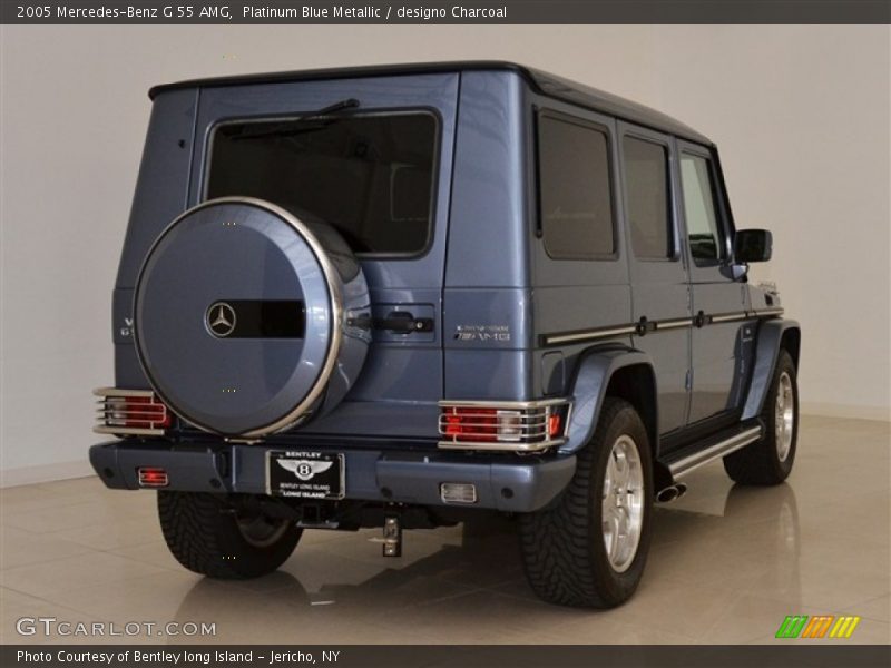 Platinum Blue Metallic / designo Charcoal 2005 Mercedes-Benz G 55 AMG