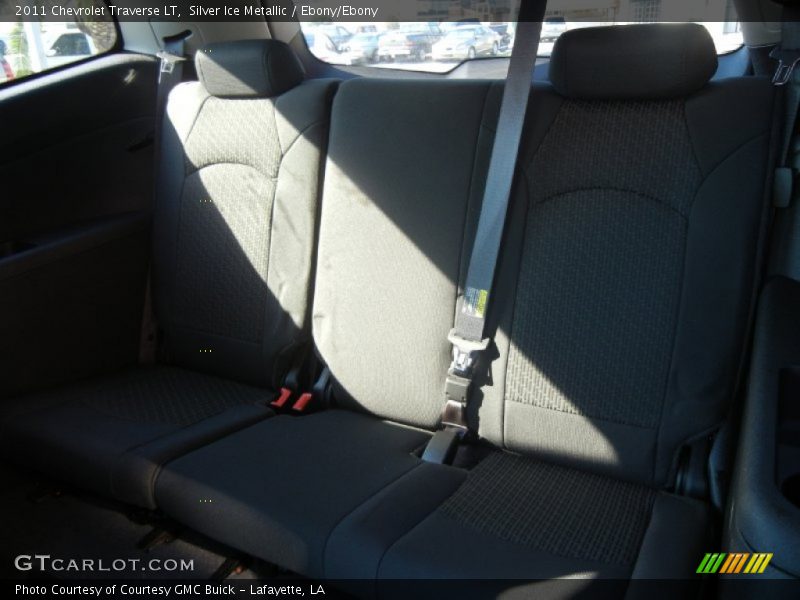 Silver Ice Metallic / Ebony/Ebony 2011 Chevrolet Traverse LT