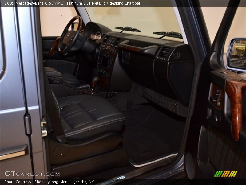 Platinum Blue Metallic / designo Charcoal 2005 Mercedes-Benz G 55 AMG