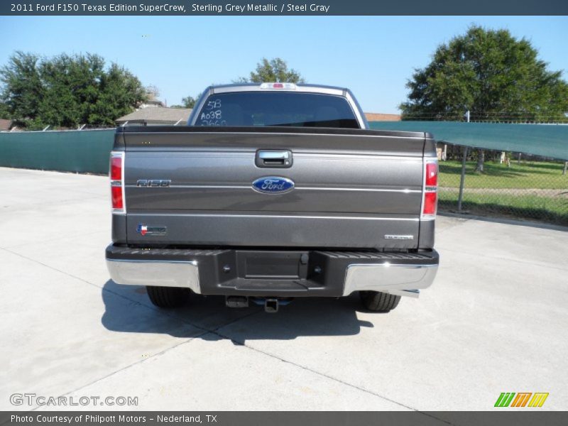 Sterling Grey Metallic / Steel Gray 2011 Ford F150 Texas Edition SuperCrew