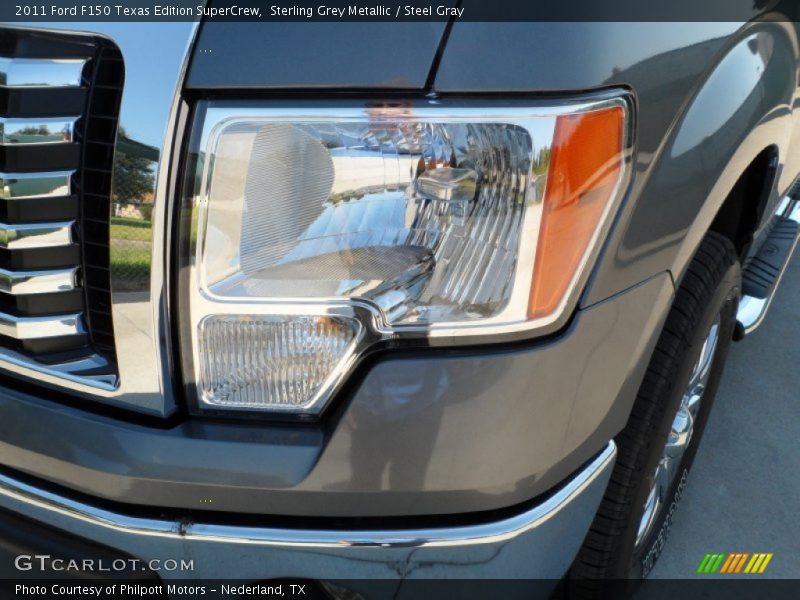 Sterling Grey Metallic / Steel Gray 2011 Ford F150 Texas Edition SuperCrew