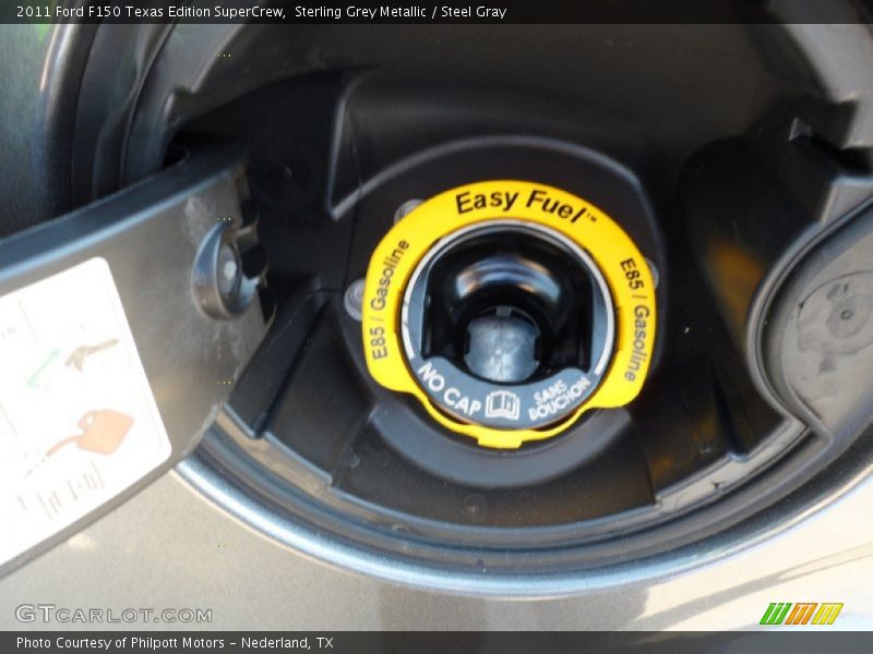 Sterling Grey Metallic / Steel Gray 2011 Ford F150 Texas Edition SuperCrew