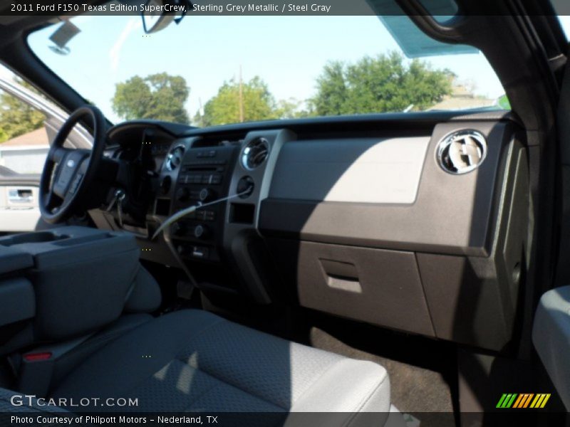 Sterling Grey Metallic / Steel Gray 2011 Ford F150 Texas Edition SuperCrew