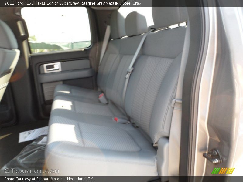 Sterling Grey Metallic / Steel Gray 2011 Ford F150 Texas Edition SuperCrew