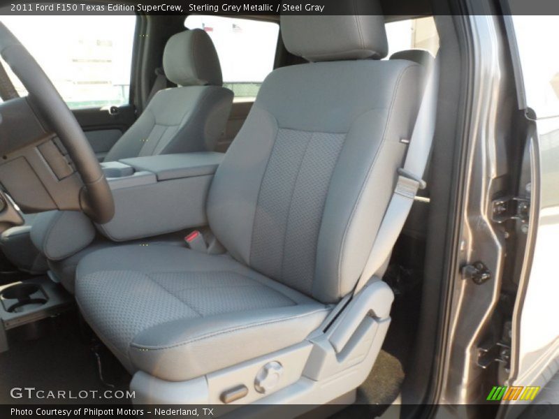 Sterling Grey Metallic / Steel Gray 2011 Ford F150 Texas Edition SuperCrew