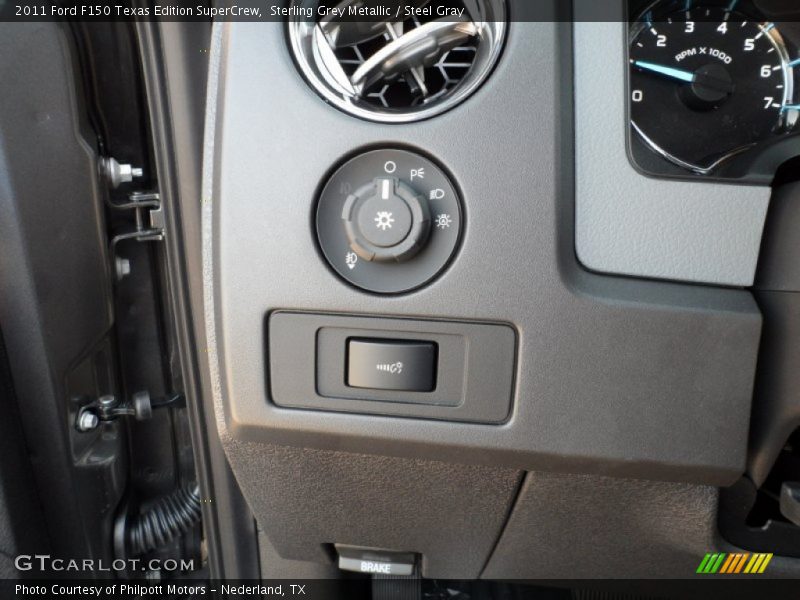 Sterling Grey Metallic / Steel Gray 2011 Ford F150 Texas Edition SuperCrew