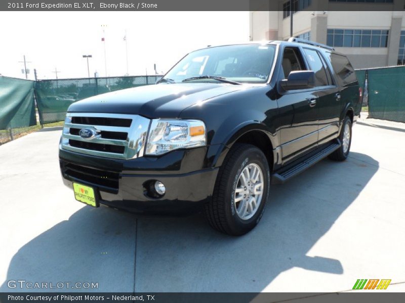 Ebony Black / Stone 2011 Ford Expedition EL XLT