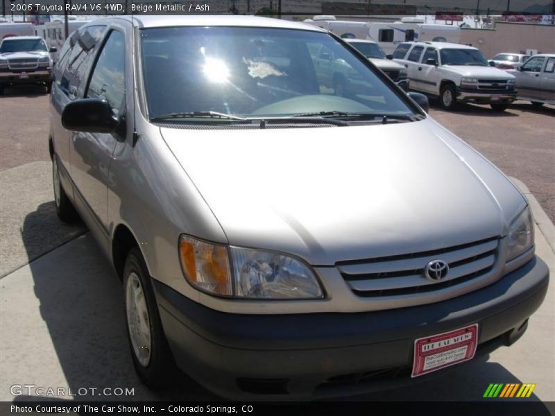 Beige Metallic / Ash 2006 Toyota RAV4 V6 4WD