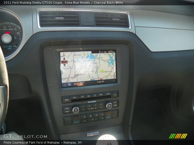 Navigation of 2011 Mustang Shelby GT500 Coupe